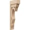 Ekena Millwork 5"W x 10"D x 30"H Thin Sheridan Rough Cedar Woodgrain TimberThane Corbel, Primed Tan CORUR05X10X30SHERCPR - alternate 1